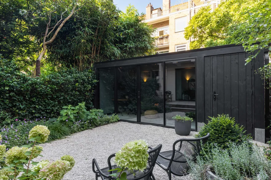 Tuinkamer op maat in stadstuin