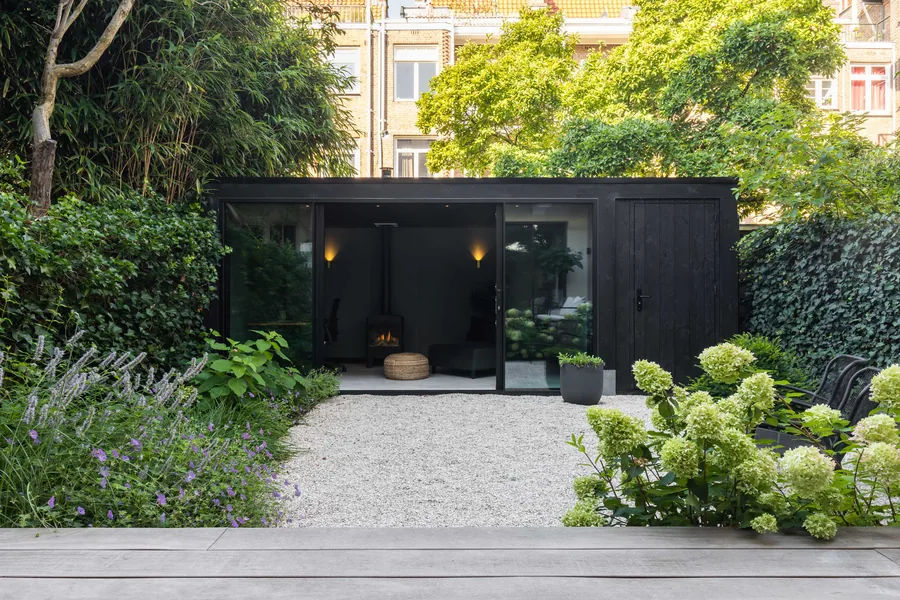 Tuinkamer op maat in stadstuin
