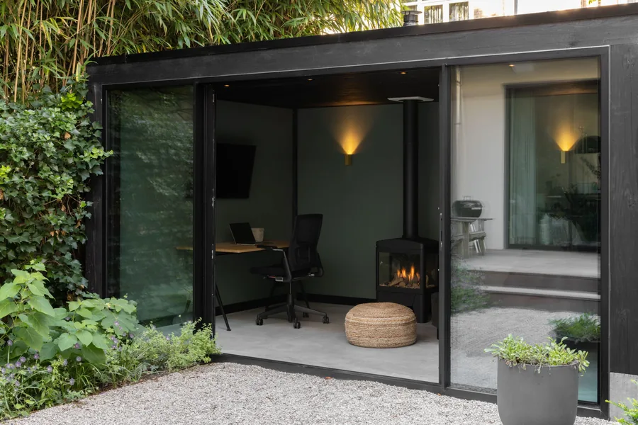 Tuinkamer op maat in stadstuin