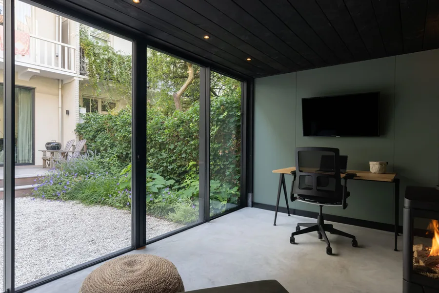 Tuinkamer op maat in stadstuin