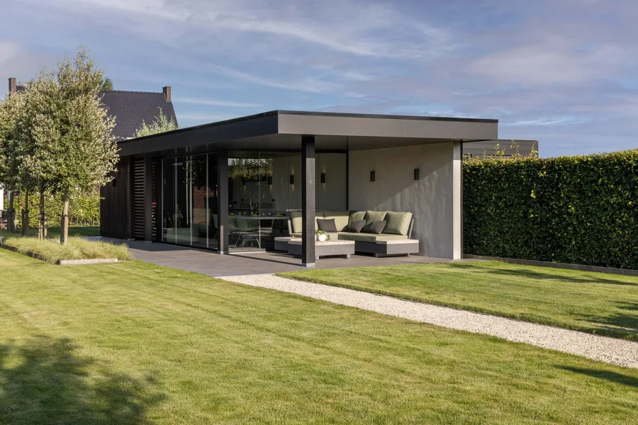 Exclusieve moderne tuinkamer